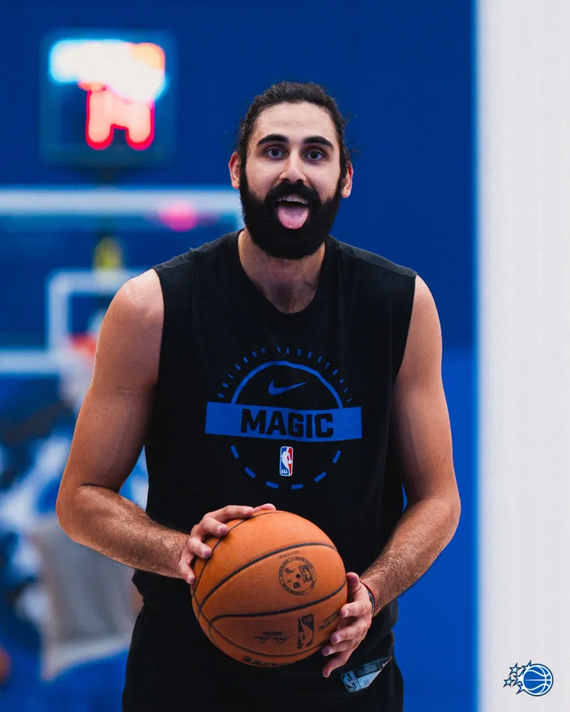 开云手机版-格鲁吉亚守护神！魔术官方晒比塔泽的训练照与球迷分享