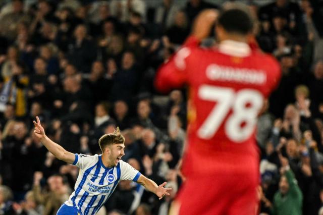 【英超】索博破门，萨拉赫失机，利物浦2-3客负布莱顿